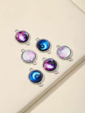 星空圖案圓形DIY