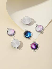 星空圖案圓形DIY - 彩色 - 查看 2