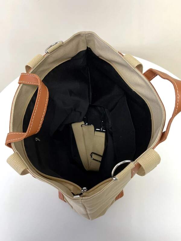 Letter Graphic Top Handle Bag | SHEIN USA