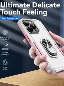 Funda para móvil magnética con soporte de aro - Blanco - Ver 8