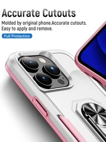 Funda para móvil magnética con soporte de aro - Blanco - Ver 9