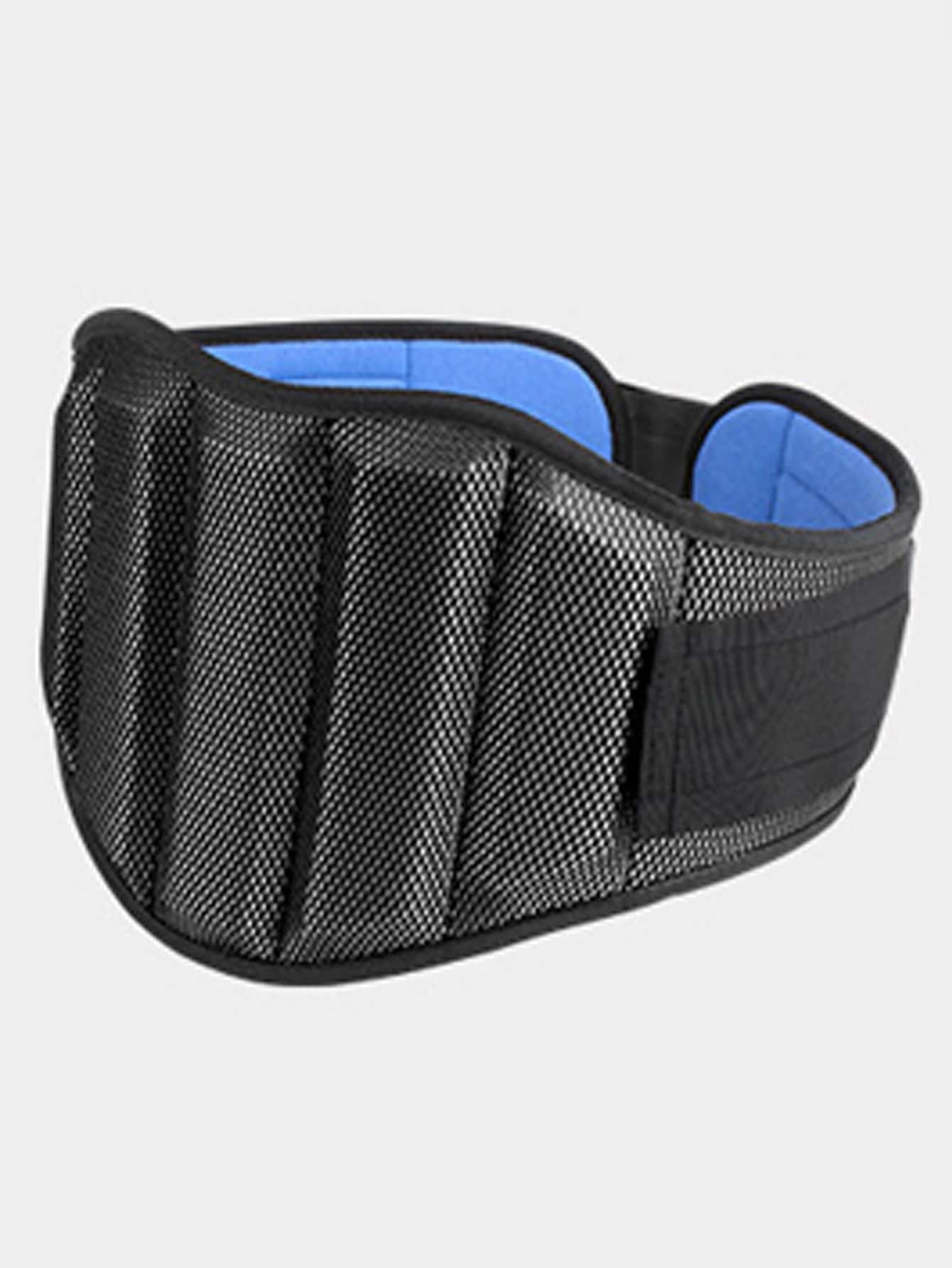 1入組運動腰保護皮帶 - 黑色 - 查看 1