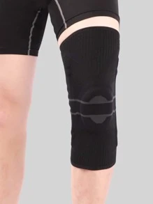 2pcs Solid Silicone Knee Pad - Black - View 2