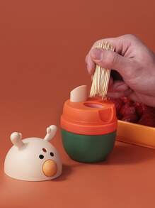 1 pieza Envase de moldadientes en forma de animal - Multicolor - Ver 4