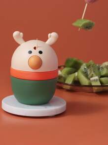 1 pieza Envase de moldadientes en forma de animal - Multicolor - Ver 5