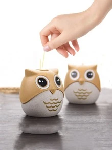 Envase de moldadientes en forma de búho - Multicolor - Ver 3