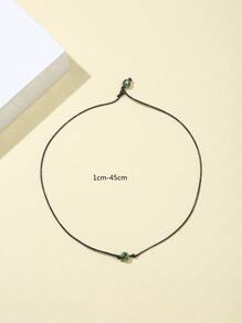 Stone Decor Choker - Multicolor - View 3