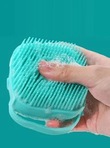 1入組矽膠寵物毛刷