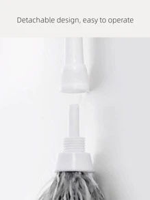 1入組280厘米可調節伸縮除塵刷彎曲除塵器除塵家用除塵家用清潔工具 - 灰色 - 查看 3