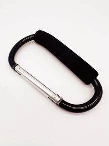 1 pieza Gancho carrito de bebé - Negro - Ver 3