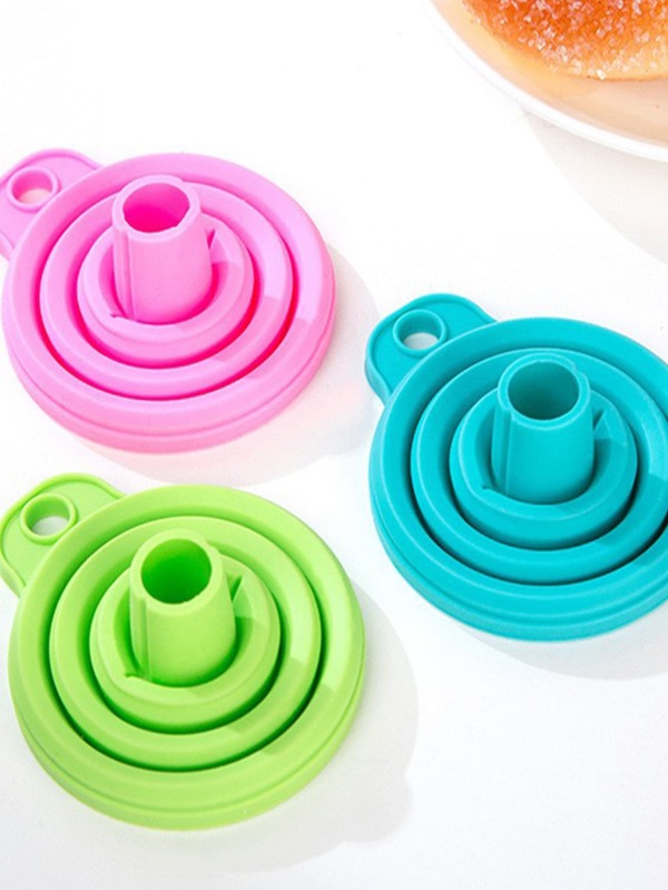 1pc Collapsible Funnel, Food Funnel, Collapsible Kitchen Funnel