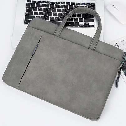 1pc Plain Waterproof Laptop Bag