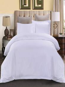 3 Bộ Chăn Ga Gối Màu Trơn Kiểu Nhật (Vỏ Chăn, Vỏ Gối) - Nhiều màu - Xem 1