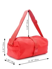 Bolsa de entrenamiento con hebilla impermeable - Rojo - Ver 4