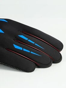 1雙撞色運動手套 - 彩色 - 查看 4