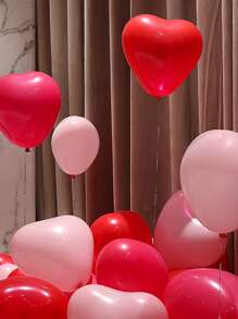 20 unidades Globos con forma de corazón - Multicolor - Ver 7