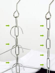 1pc Stainless Steel Chain Drying Rack