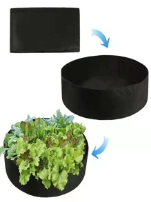 1 pieza Bolsa de cultivo liso - Negro - Ver 5