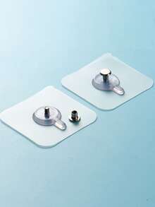 2 móc treo tường trong suốt - Trong sáng - Xem 5