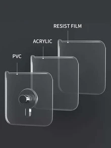 2 móc treo tường trong suốt - Trong sáng - Xem 8