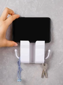 1pc Random Wall Mounted Phone Charging Rack