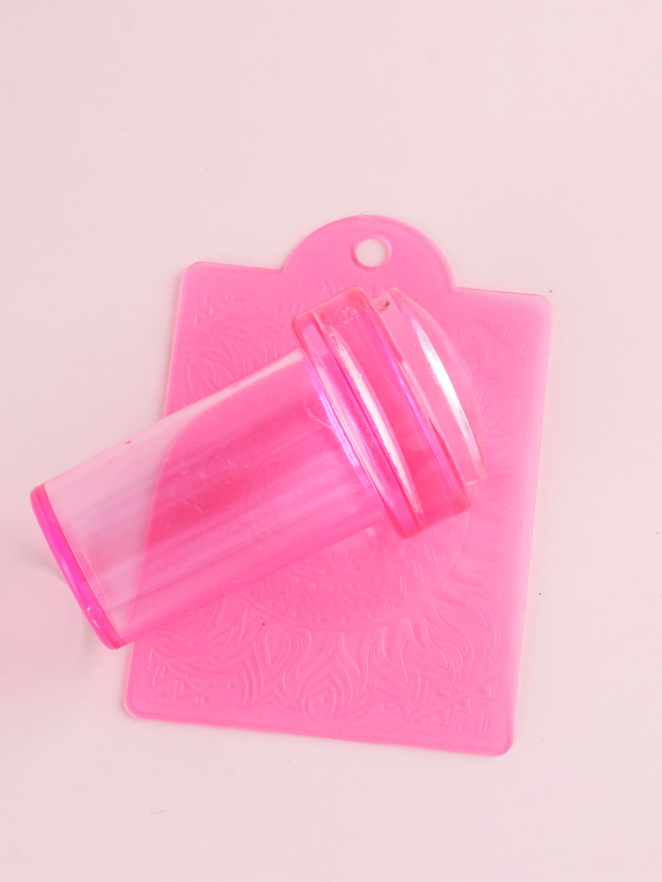 FULL BEAUTY 1入不定款式指甲藝術印章和1入刮刀