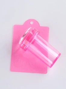 FULL BEAUTY 1入不定款式指甲藝術印章和1入刮刀