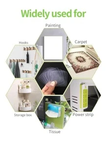 10pcs Clear Double-sided Tape - Clear - View 2