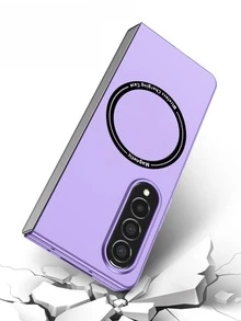 ốp lưng điện thoại nam châm siêu mỏng - Màu tím - Xem 4