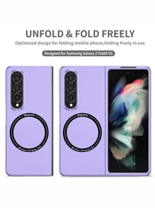 ốp lưng điện thoại nam châm siêu mỏng - Màu tím - Xem 5