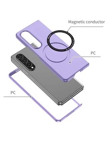 ốp lưng điện thoại nam châm siêu mỏng - Màu tím - Xem 7