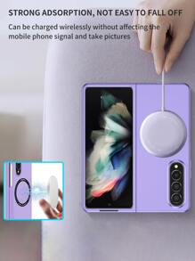 ốp lưng điện thoại nam châm siêu mỏng - Màu tím - Xem 10