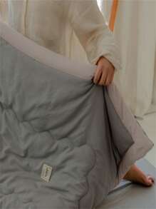 Tấm trải giường có độ tương phản - Xám - Xem 3