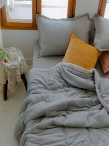 Tấm trải giường có độ tương phản - Xám - Xem 6