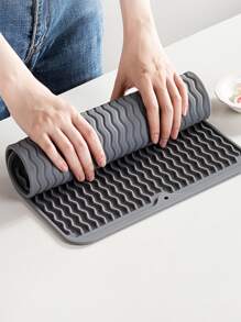 1入組矽膠排水地墊 - 深灰色 - 查看 4