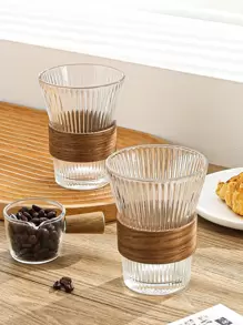 1pc Clear Anti-scalding Cup - Clear - View 3
