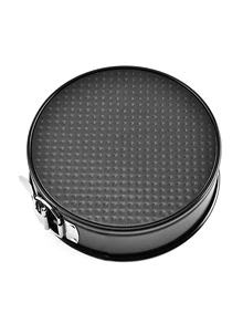 1pc Carbon Steel Cake Pan - Black - View 5