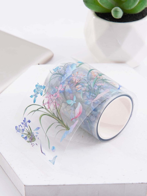 1pc Flower Pattern Washi Tape