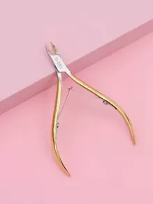 Dụng cụ làm móng, kềm cắt móng bằng thép không gỉ D501, kéo cắt da chết, kìm cắt biểu bì móng, đồ dùng làm móng, dụng cụ làm móng, dụng cụ làm móng, trở lại trường, móng tay, dụng cụ làm móng để dán móng tay - Vàng - Xem 1