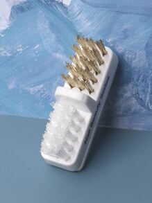 FULL BEAUTY 1 cái Bàn chải làm sạch đầu đánh bóng móng tay Bàn chải khoan dây đồng Dụng cụ làm sạch mũi khoan móng tay Phụ kiện làm móng, Đồ dùng làm móng, Dụng cụ làm móng, Dụng cụ làm móng, Trở lại trường, Móng tay, Dụng cụ làm móng để ấn vào móng tay - trắng - Xem 2