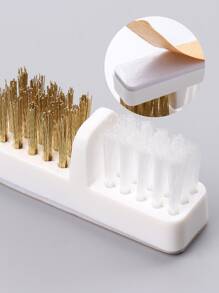 FULL BEAUTY 1 cái Bàn chải làm sạch đầu đánh bóng móng tay Bàn chải khoan dây đồng Dụng cụ làm sạch mũi khoan móng tay Phụ kiện làm móng, Đồ dùng làm móng, Dụng cụ làm móng, Dụng cụ làm móng, Trở lại trường, Móng tay, Dụng cụ làm móng để ấn vào móng tay - trắng - Xem 3