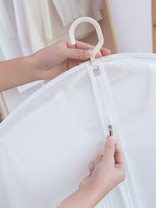 1pc Clear Hanging Clothes Storage Bag - Multicolor - View 4