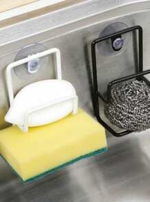 Giá đỡ ống thoát nước bồn rửa chén 1 mảnh - màu đen - Xem 4