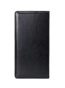 1入組超薄駕駛執照皮套，男女汽車登記和保險夾保護套，帶磁性閉合設計，用於卡片、基本文件、駕駛執照照片 PU 皮革長護照夾錢包，黑色 - 黑色 - 查看 6