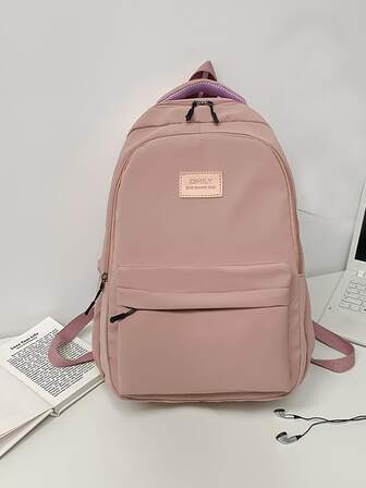 ZAOSHANGHAO 经典百搭多口袋休闲背包，容量大，实用，尼龙材质