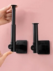 1pc Multifunction Kitchen Storage Rack - Black - View 3