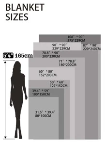 Chăn sang trọng màu rắn - màu đen - Xem 3