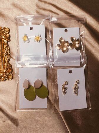 40入組透明首飾收納袋