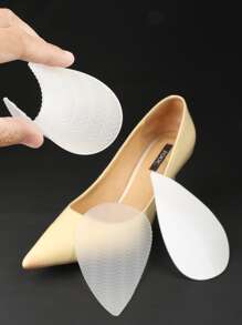 2入組質感紋理壓花防滑鞋墊 - 無色 - 查看 4