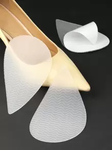 2入組質感紋理壓花防滑鞋墊 - 無色 - 查看 5